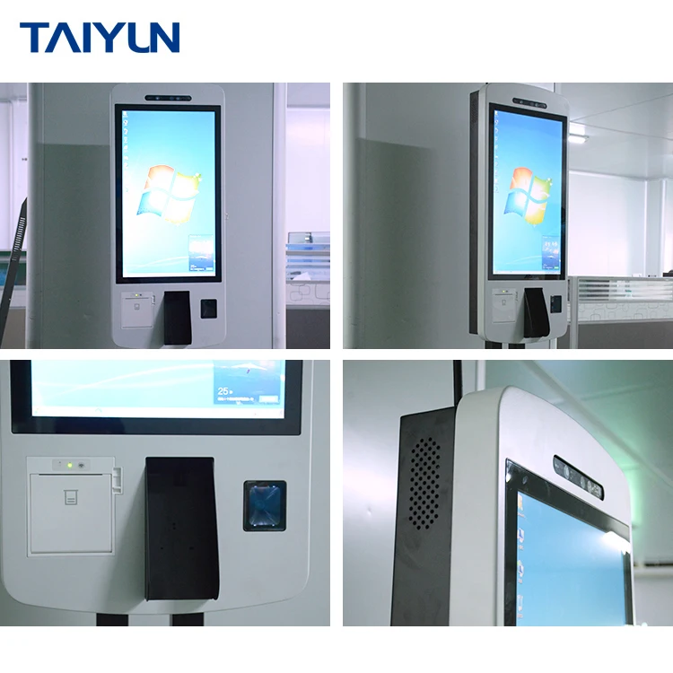 27 Inch Cinema Ticket vending machine payment kiosk, Fast food payment kiosk, Self service ordering kiosk