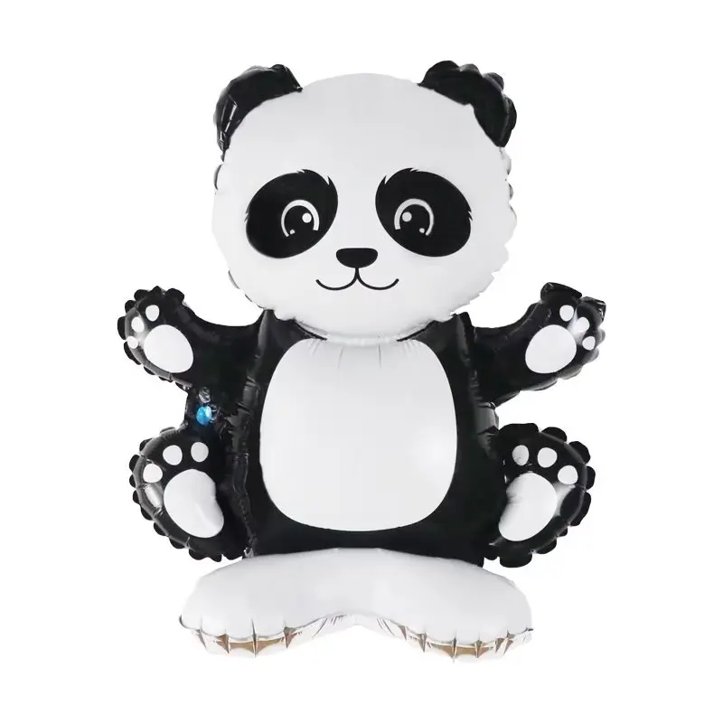 3D Stand Animal Foil Balloon Cartoon Lion Elephant Koala Fox  Balloon  For  Happy Birthday Party Decoration Kids  Toy