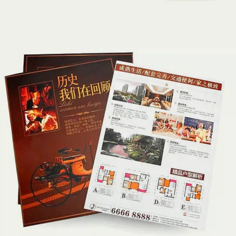 Brochure Printing Flyer Pamphlet Holder Leaflet Service A5 Courier Pamphlets Design Digital hang tags Leaflets Printer Flyers