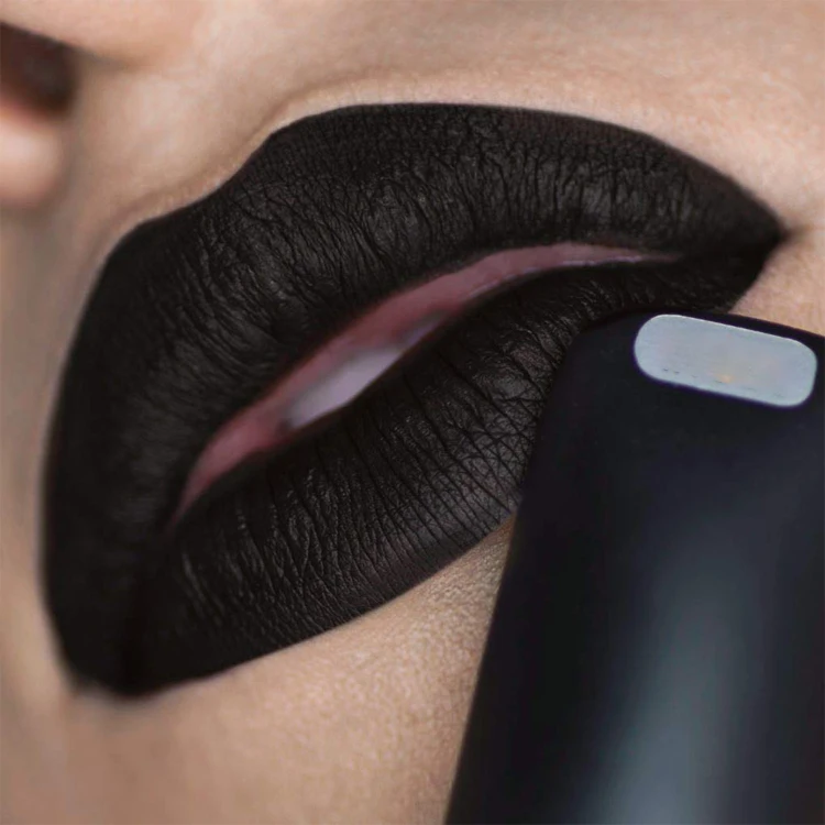 Private Label Organic Waterproof  Long Lasting Intense Color Lip Liner Black Brand Wholesale The Lipstick