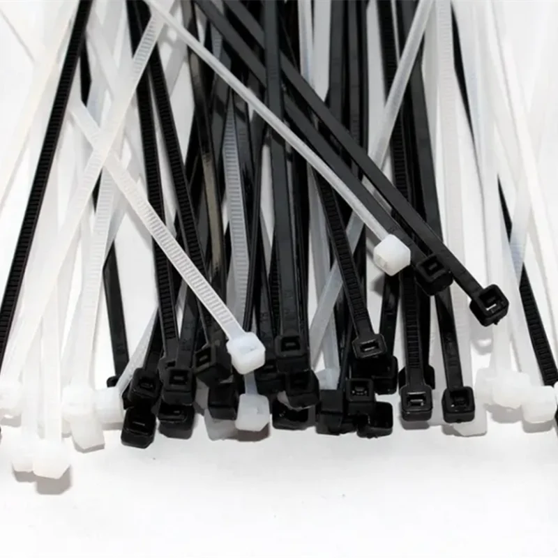 Direct selling nylon ties are used to bind cables