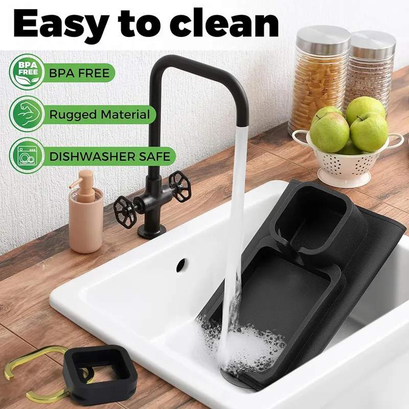 Custom Silicone Sofa Armrest Tray , Super Large Anti-Spill Couch Cup Holder, Drink Holder for Couch Arm Tray