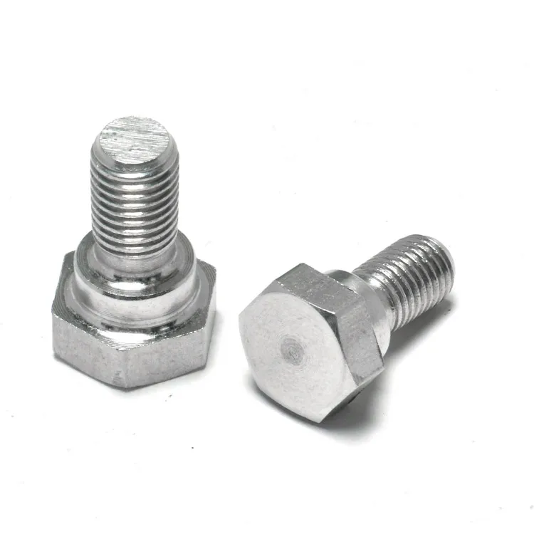 18-8 Stainless Steel M6 M8 M10 Good Quality Custom Hexagon Head Bolt With Collar