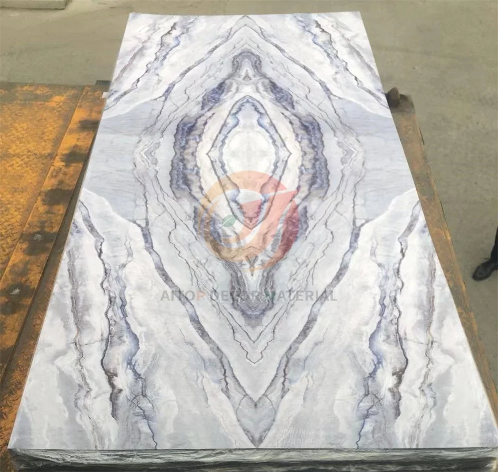 PVC Board  Board Marble Extruded Foam Sheet for Wall Door Decoration Kitchen Cabinets