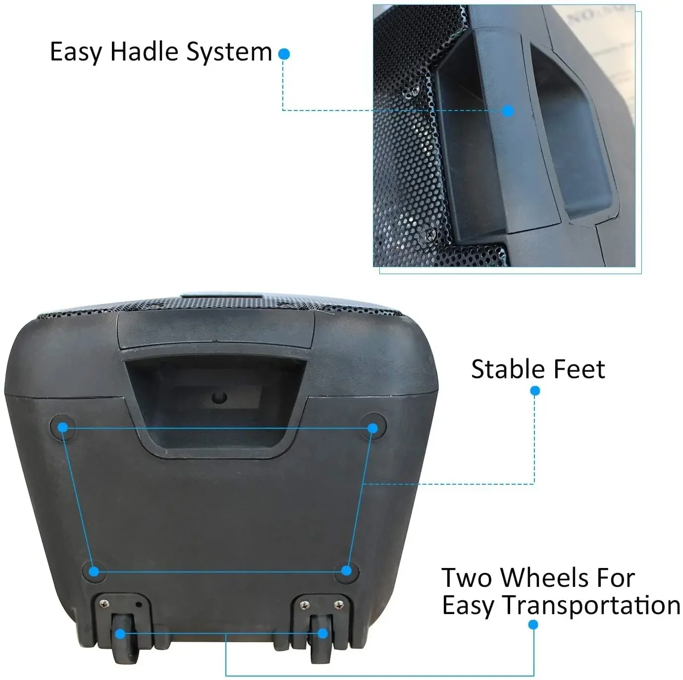 Hot selling 10 inch audio video equipments for Bluetooth outdoor audio