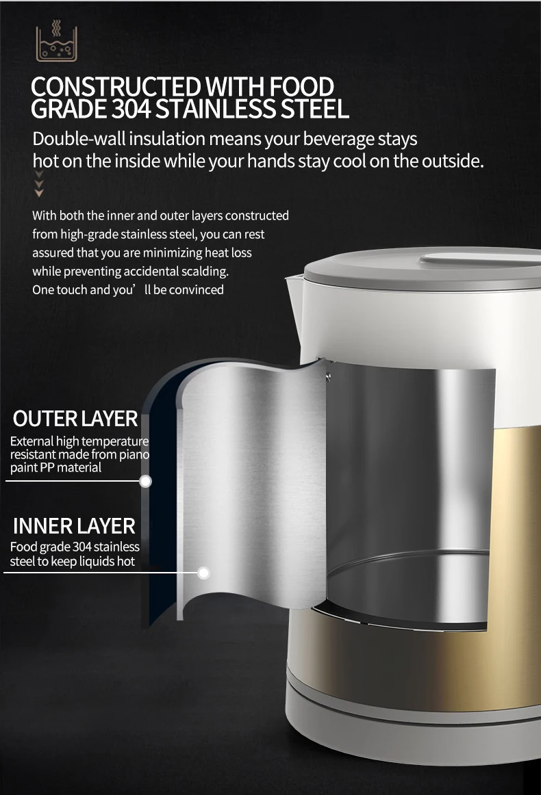 Hot Sale 450ml Home Appliance Multi Function Health Pot Tea Electric Kettle