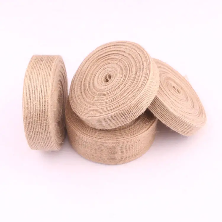 0.6-3.8CMFishing line Silk linen natural color fishing line plusDIYHandmade Decorations Flowers 100Rice roll hemp ribbon