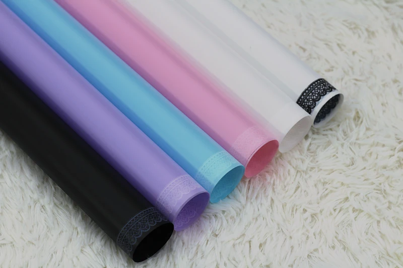 Shinewrap 2020 New Popular Matt Nylon Lace  Flower Wrapping Paper florist waterproof paper Packaging
