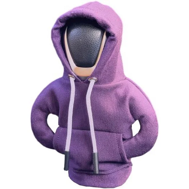 Hoodie Car Gear Shift Cover Fashion Gearshift Hoodie Car Gear Shift Knob Cover Manual Handle Gear Sweatshirt Change Lever Cover