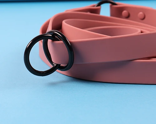 Factory Double Hook Dog Leash Adjustable Pvc Silicone Luxury Custom Color Hands Free Dog Leash