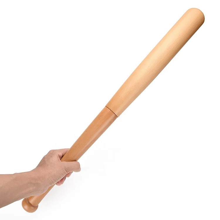 New Arrival Handheld Wood Baseball Bat Pepper Grinder Adjustable Manual Salt And Pepper Mill