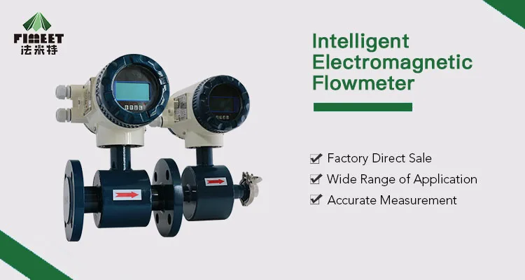 electromagnetic flowmeter Sewage magnetic flow meter water flow meter digital