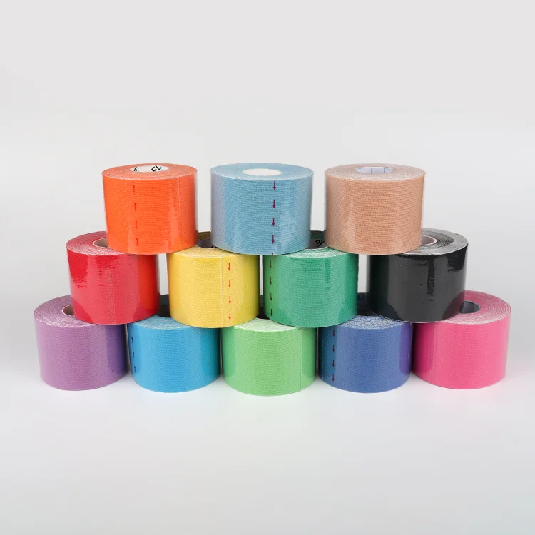 New cotton different colors sports adhesive turf tape