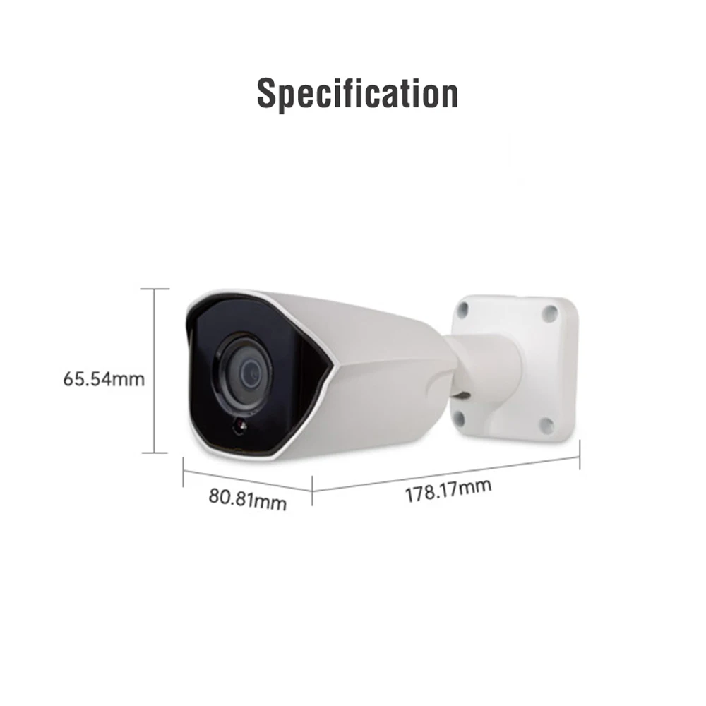 Best Commercial 1080P HD All Set 8 8Channel System Security Camera With DVR 2Mp Tvi Bullet 8 Camera Tuya PoE NVR Kit