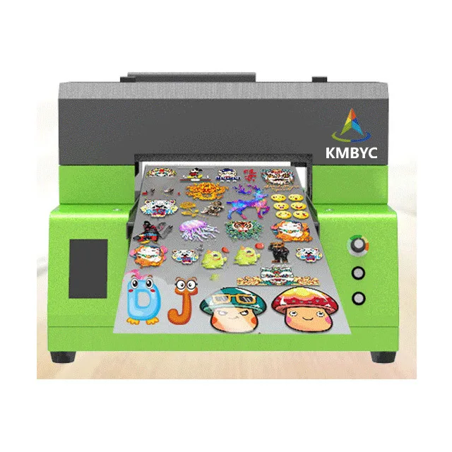 Printable film free UV dry rub off sticker paper