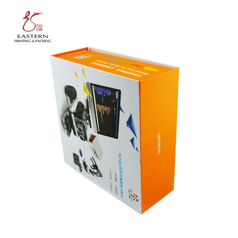 Elegant magnetic closure gift box packaging Electronic products silk tie incense cardboard gift paper box with custom logo