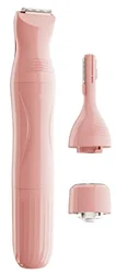 EASTO 3In1 Face Shaver Body Groin Bikini Electric Razor Removing The Fine Hair On Face Women Hair Trimmer