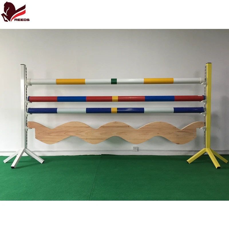 Powder coated jump stands for horse show jumping show jumps