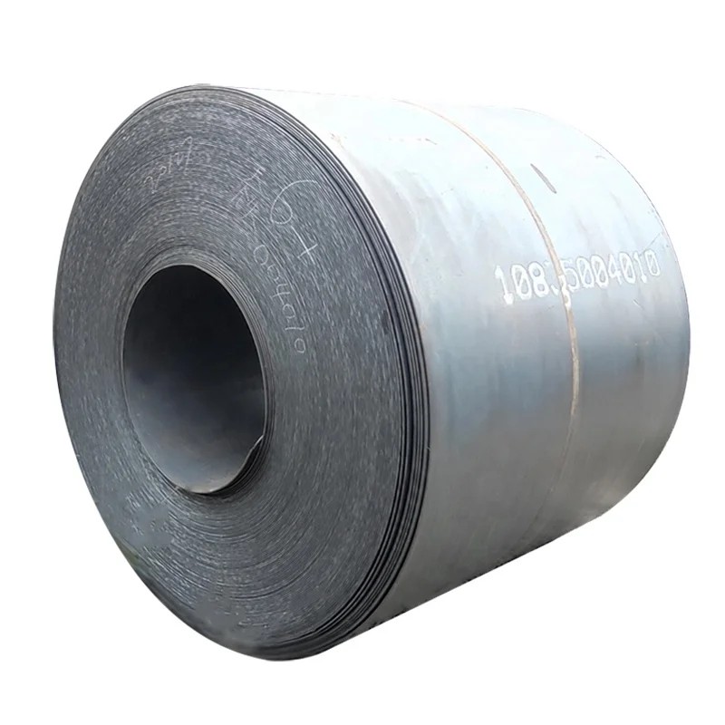 Q345 low ally high strength hot rolled carbon steel coils for low pressure vessels oil tanks vehicles cranes