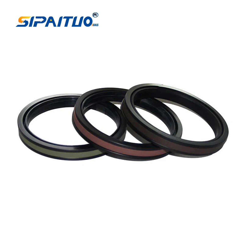 SPT Ptfe Бронзовый spgw Гидравлический поршневой уплотнительный кольцевой шток уплотнения SPG для компонентов экскаватора