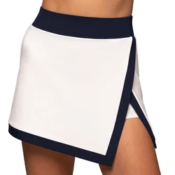 High quality tennis skirt elevated with a split front skirt women stretchy lightweight golf tennis dress