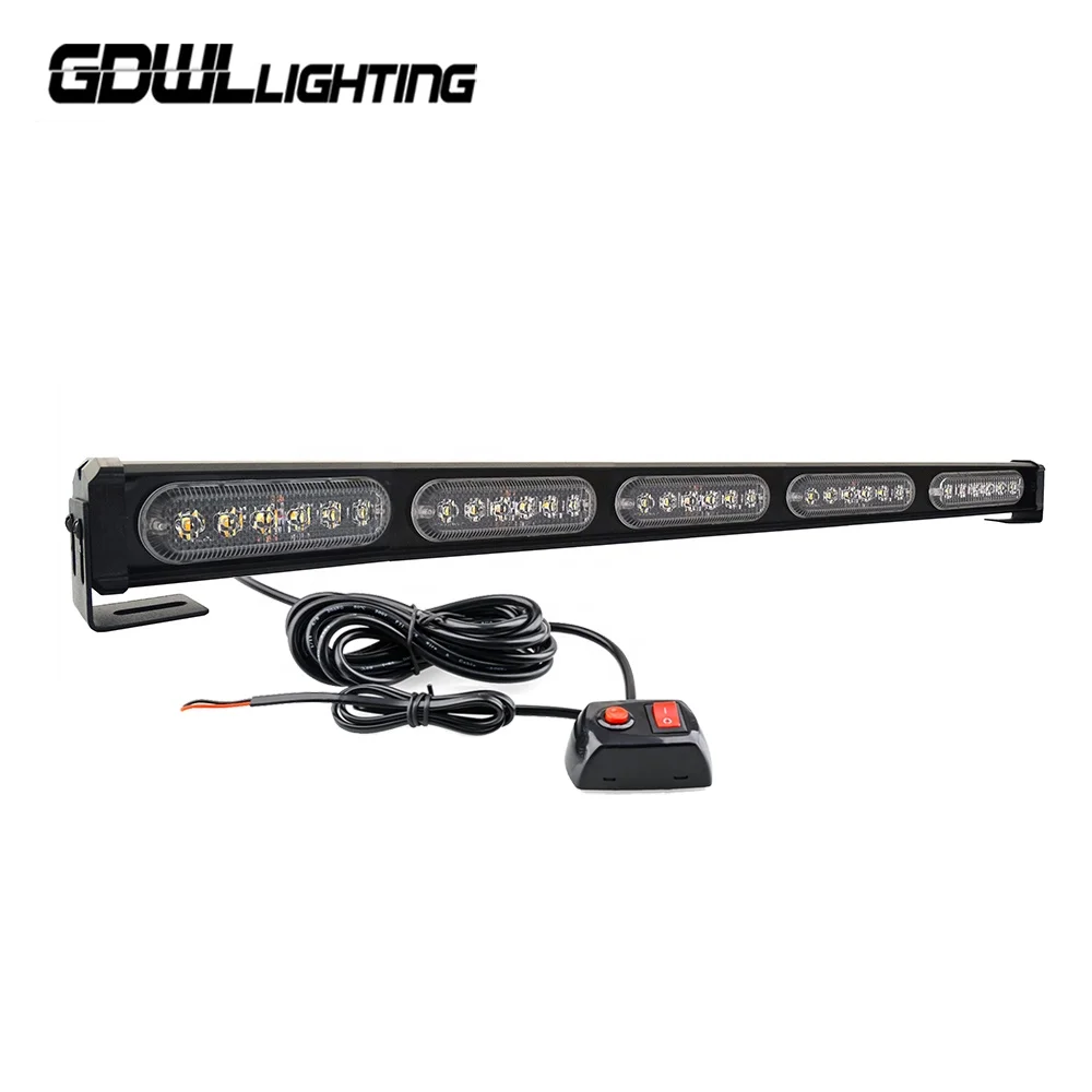 car firetruck tow truck Traffic light 30led 21.69inch police ambulance emergency hazard signalling warning amber led lightbar
