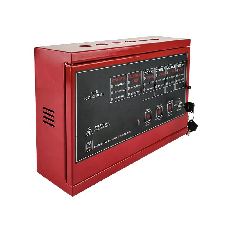 Manufacturer 1/2/4/8 Zones Fire Alarm Control Panels 110V Conventional Fire Alarm System
