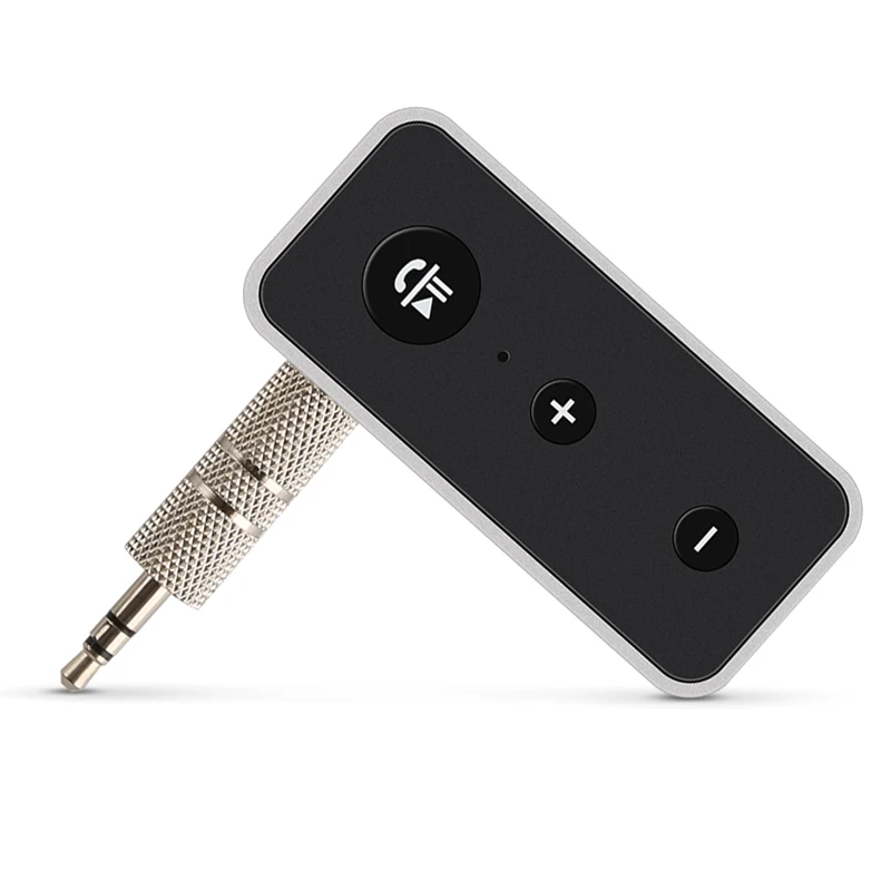 
BT510 Bluetooth Receiver with EDR Car Voice Play Wireless Bluetooth 5.0 AUX Receiver Built in Microphone 