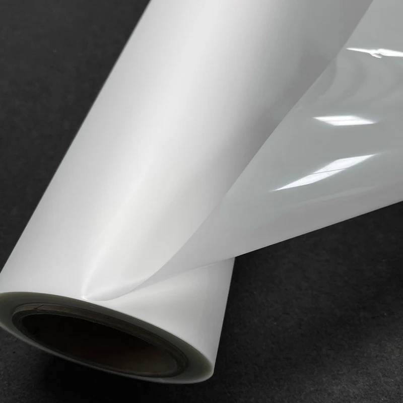 Hot peel 33cm dtf pet film roll dtf transfer paper film