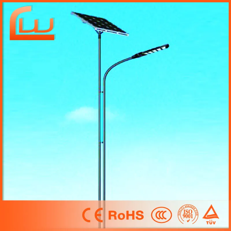 5 Years Warranty Solar Street Lamp in One Solar LED Street Light with Pole IP65 Integrated All 60w 80w 100w 120w 20 80
