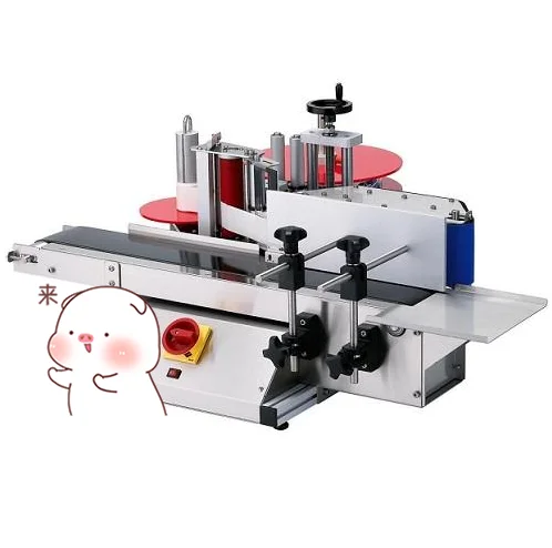 
Semi-automatic for cylindrical bottles with automatical sensor but date labeling machines 
