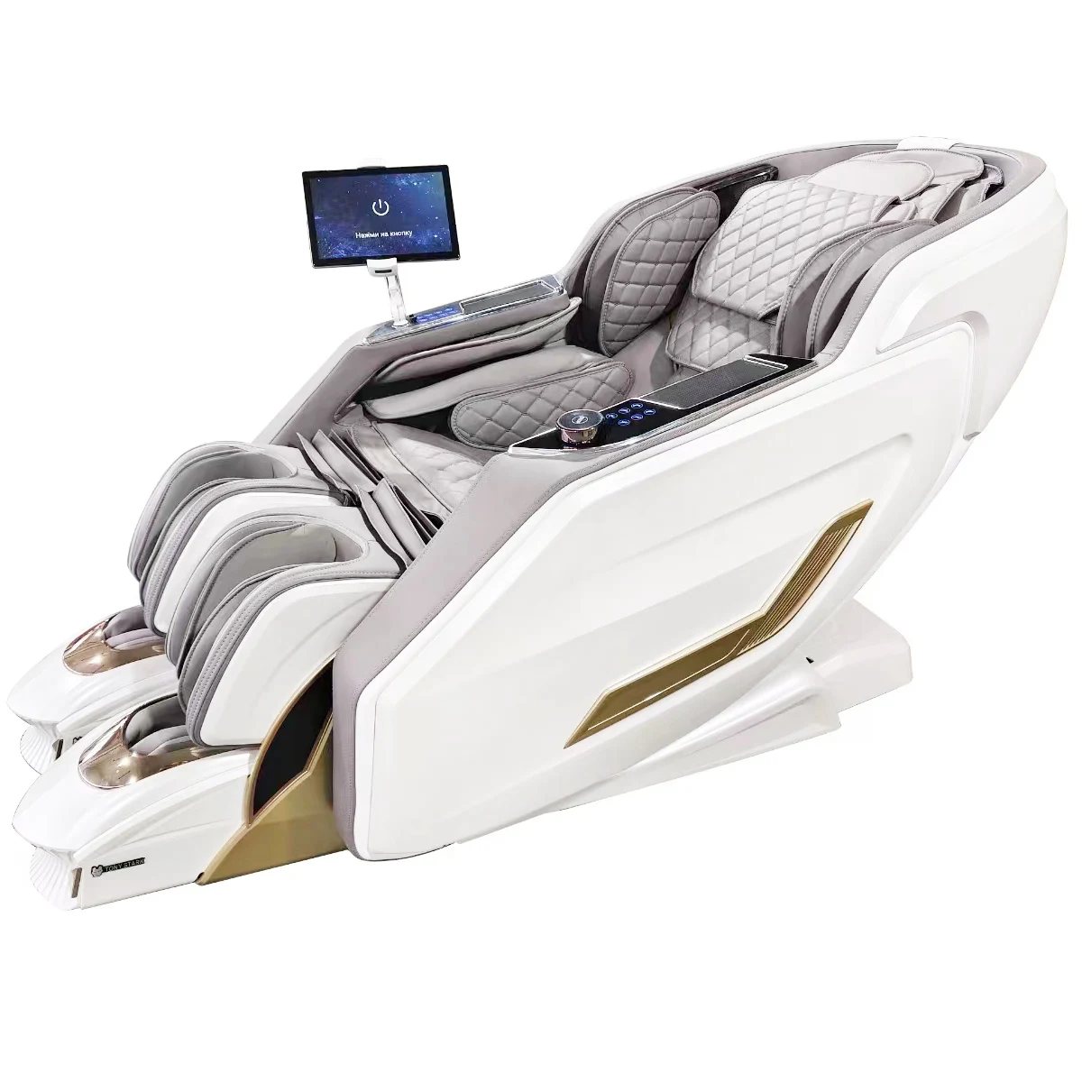 Kahuna Massage Chair Kogan  Massage Chair Robot Legs  Luxury Electric 4D Zero Gravity Full Body Airbags with android tablet