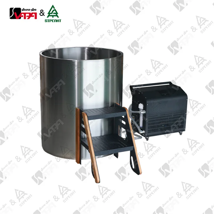 Vapasauna manufacturer 2024 Best Seller recovery Machine Cold Plunge Ice Bath Tub with Ice Bath Chiller plunge bath cold