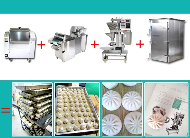Professional manufacture Steamed Stuffed Bun Momo Baozi Maker Machine