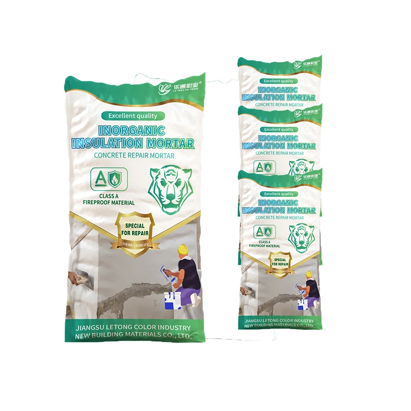 Anti mold spot Good thermal insulation performance Inorganic insulation mortar