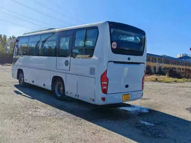 Favorable price used travel bus diesel Euro IV 31-50 seats coach buses for Africa