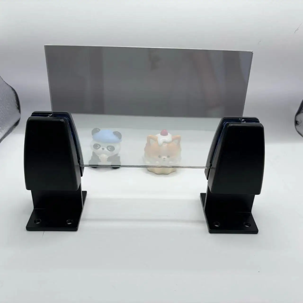 Interactive mirror display glass for dynamic art display in high-end commercial exhibition halls and customized wardrobe mirrors