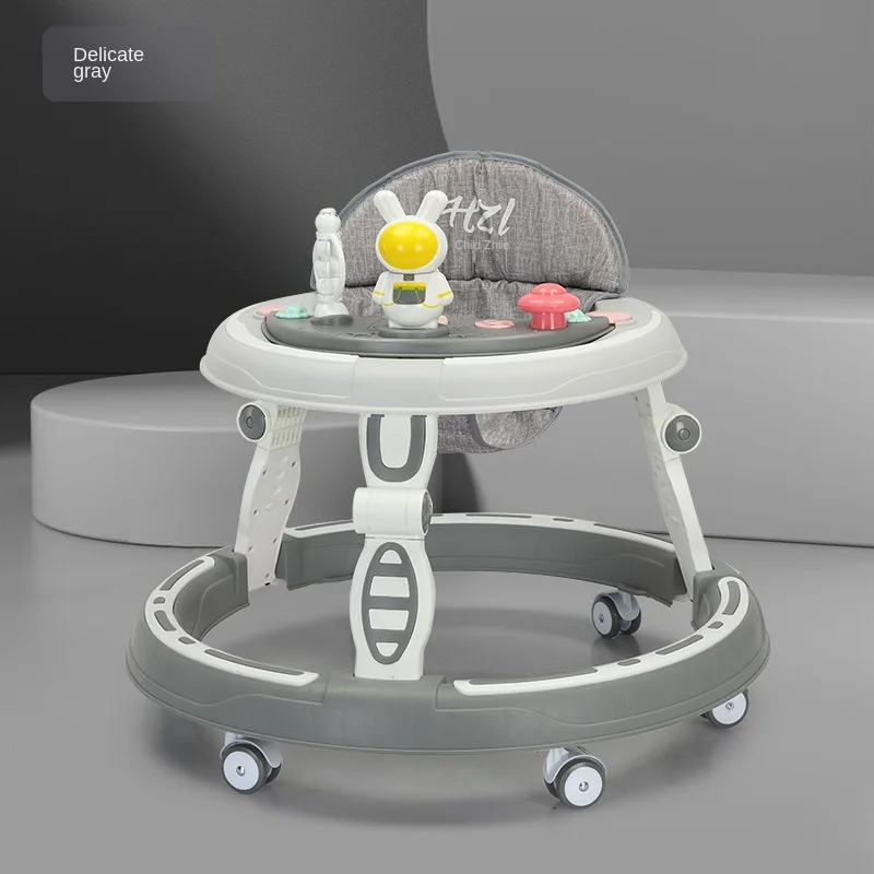 Baby Zhile Anti-O-Leg Anti-Rollover Walkers for 6-18 Months Foldable Plastic Frame Safety First Baby Toys for Kids Walking