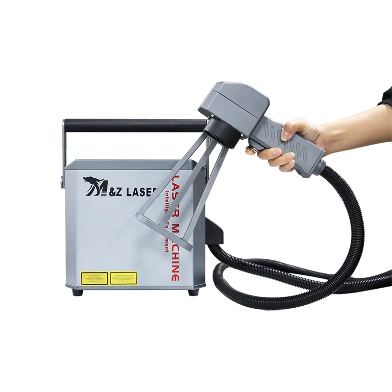 MZ Hand-held Fiber Laser Marking Machine Mini Laser Marking Marker Portable Laser Engraving