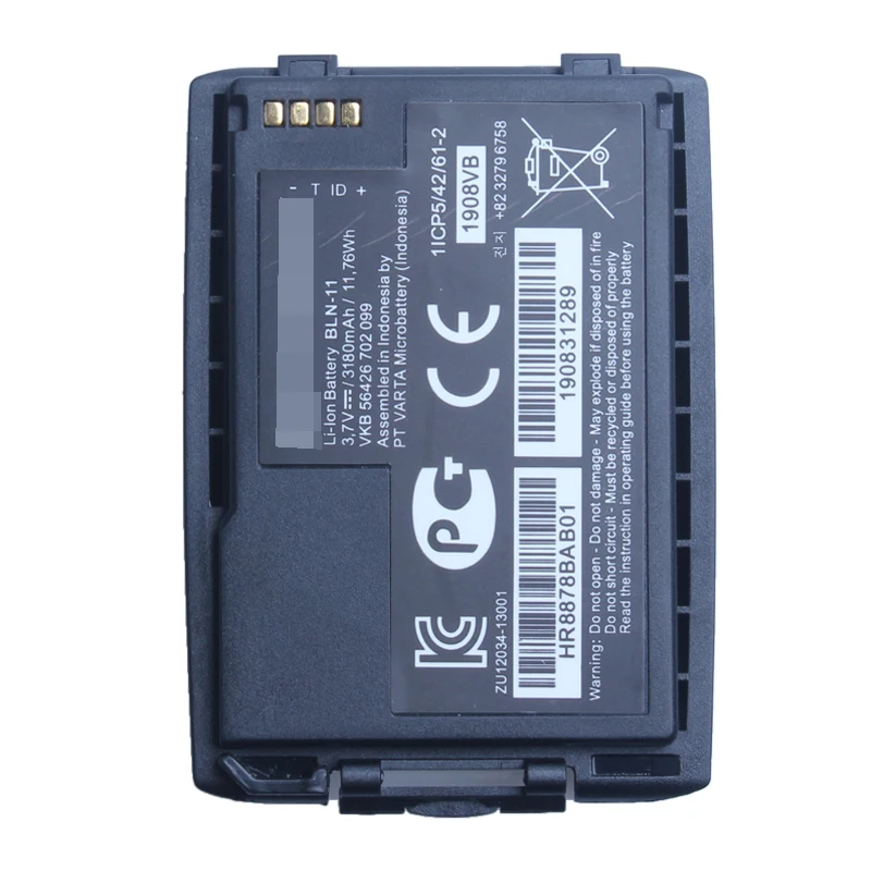Li-ion Batteries BLN-10 BLN-11 3180mAh Large Capacity Two Way Radio Lithium Battery For CASSIDIAN TH1N EADS AIR BUS Walki Talkie