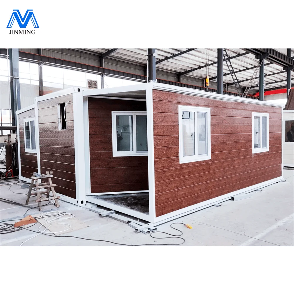 Factory Custom 20ft 40ft Easy Folding Expandable Container House On Wheels 3 Bedroom Mobile Foldable Prefab Home For Sale Usa