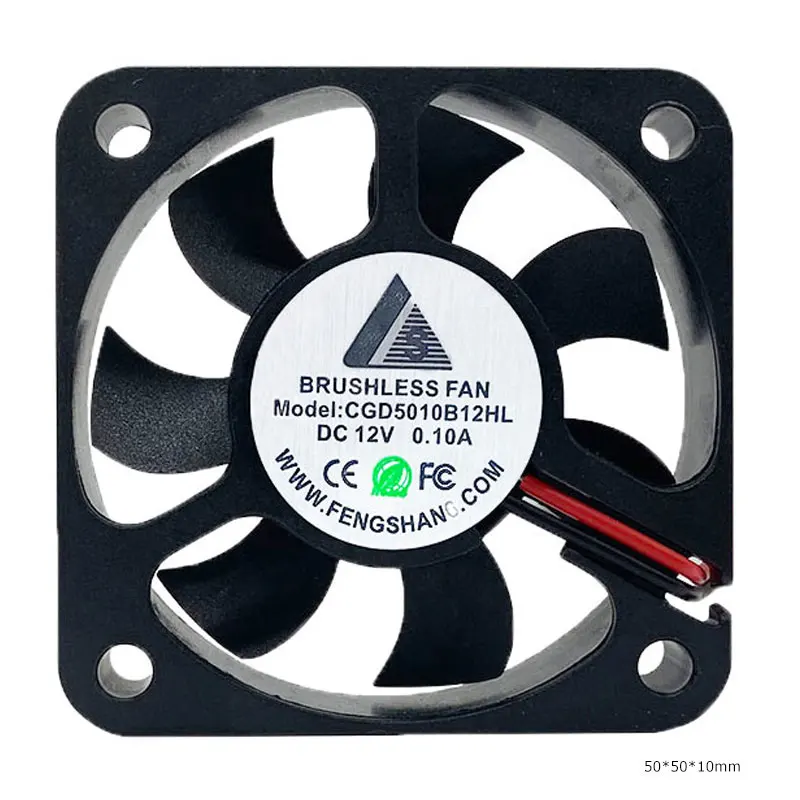 Professional Customization Wholesale 5010 24v Dc 2pin 50x50x10 50mm 5cm Brushless Cooling Fan