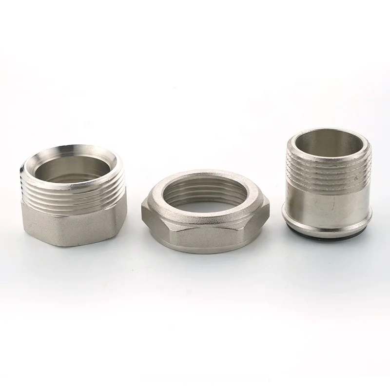 VG Brand 1/2 - 2 inch Brass Straight Union Pipe Fitting with O-ring