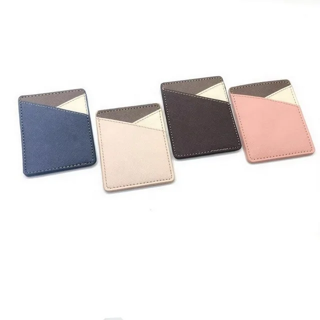 Custom slim Pu Leather Phone Card Holder Wallet For Iphone 12 13