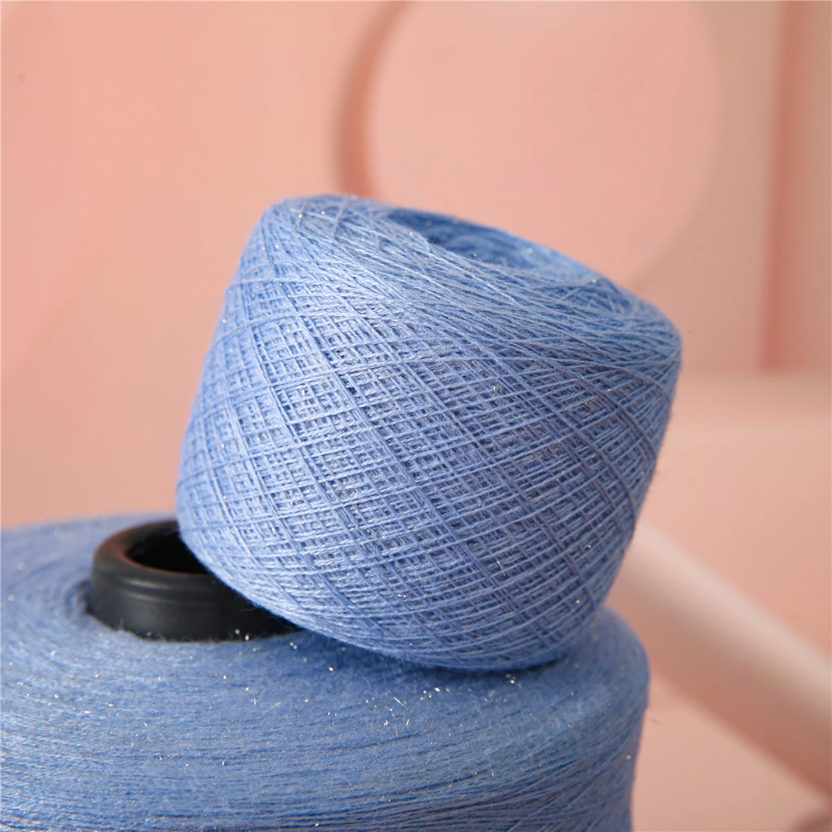 Durable 47% Viscose 26% Pbt 22% Nylon 5Silver Wire 28s/2 Core Spun Yarn Suitable  for 12G 14G