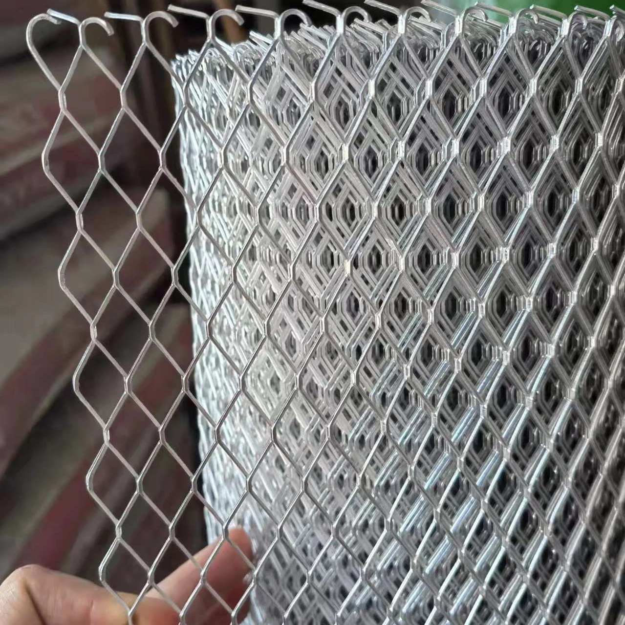 Low price expanded metal mesh and diamond hole expanded sheet mesh