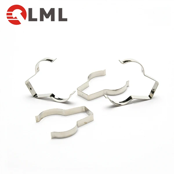 OEM Small Metal Stamping AAA Battery Clip Stainless Steel Clips