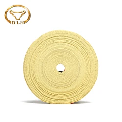 High temperature resistant aramid tape used for safety rope and handling, flame retardant