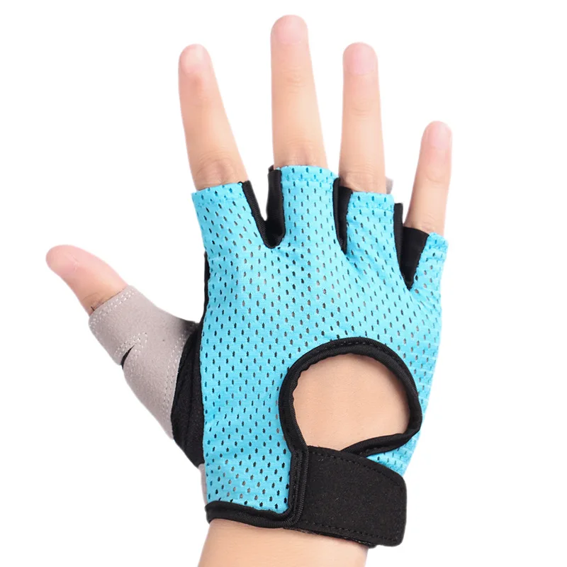 Wholesale Half Finger Gloves Shockproof Breathable Men Women Summer Fingerless MTB Bike Sports Cycling Gloves