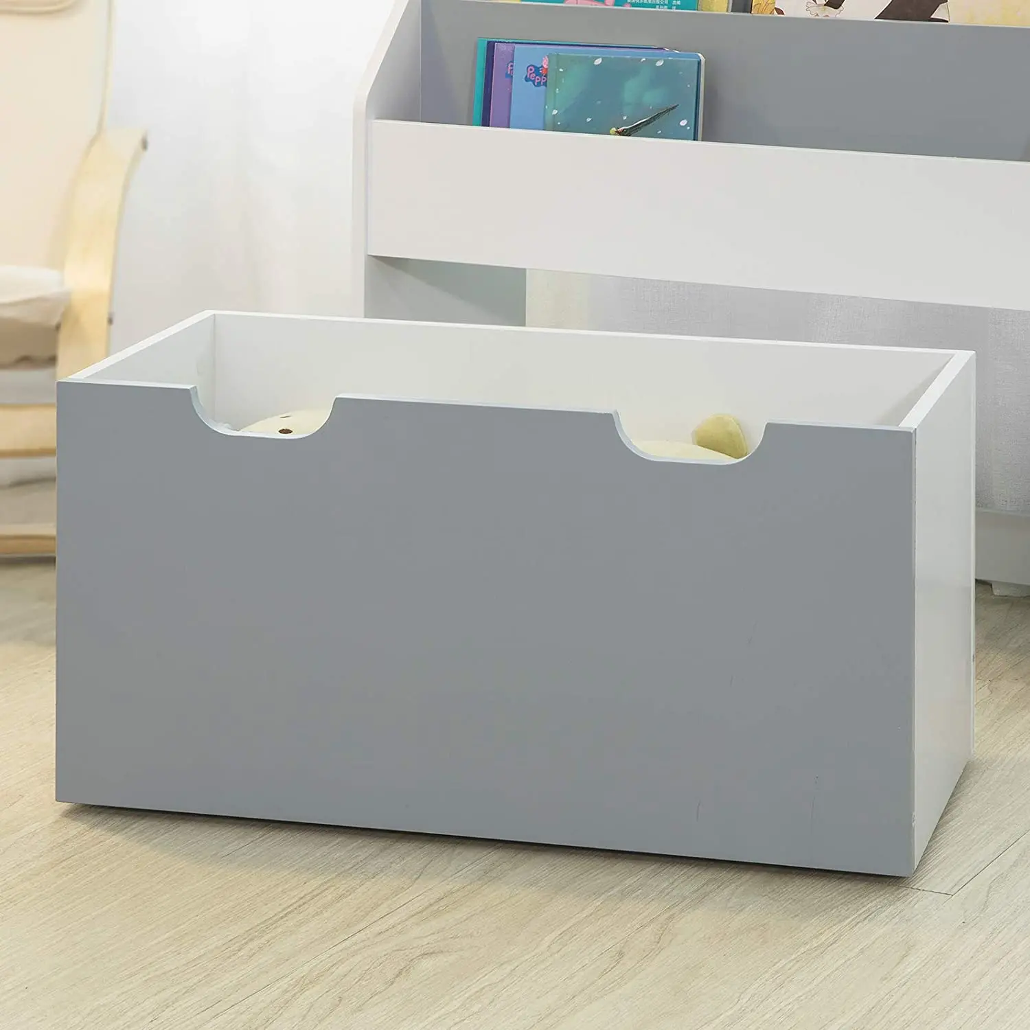 Combohome Kid Decoration Bookcase Children Kids Bookcase With Drawer And Wheels Book Shelf Storage Display Rack